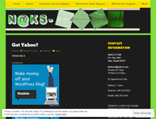 Tablet Screenshot of naks-it.com